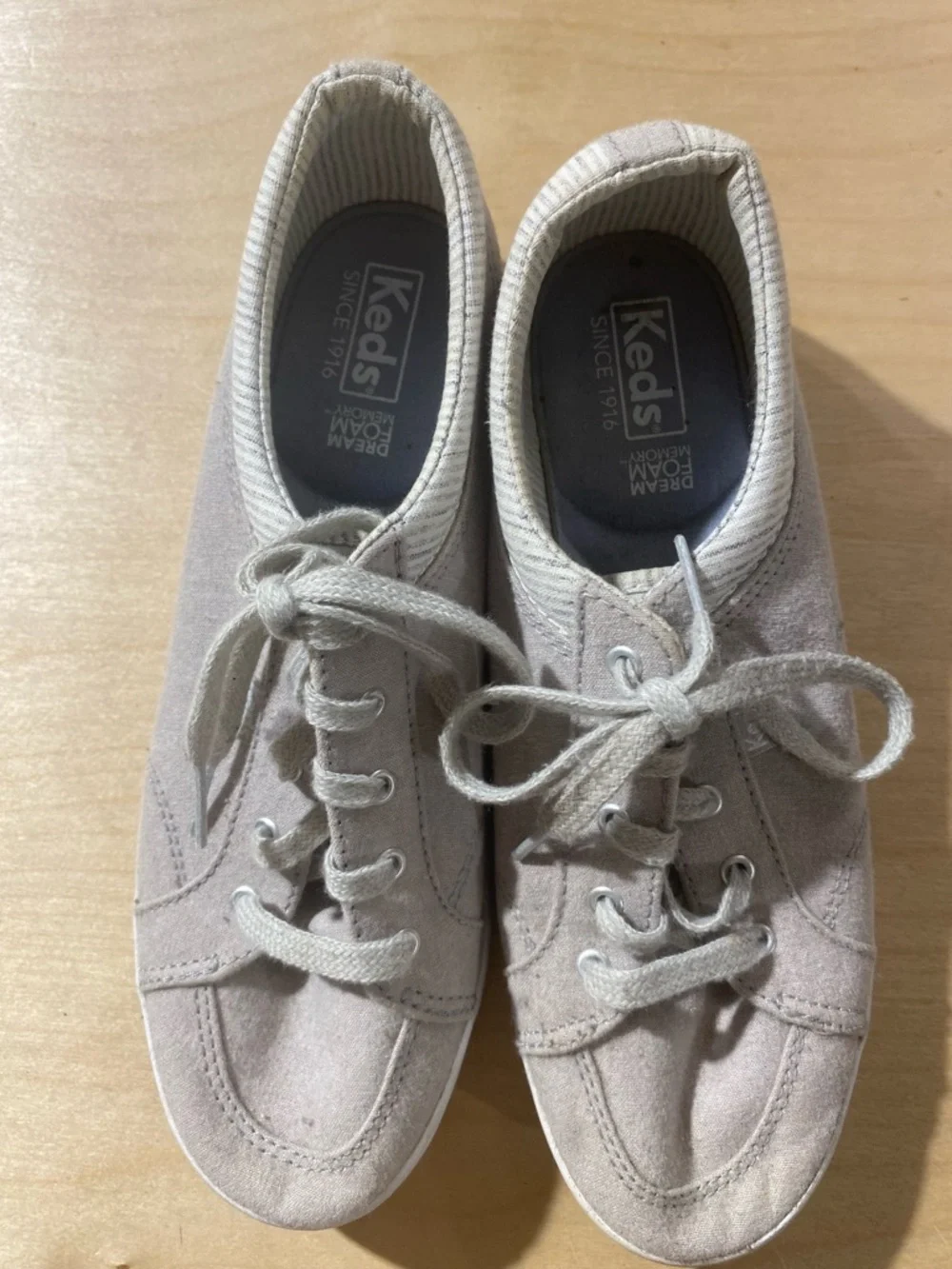 Keds Women’s Sneakers in Light Gray 7.5 (QX)
